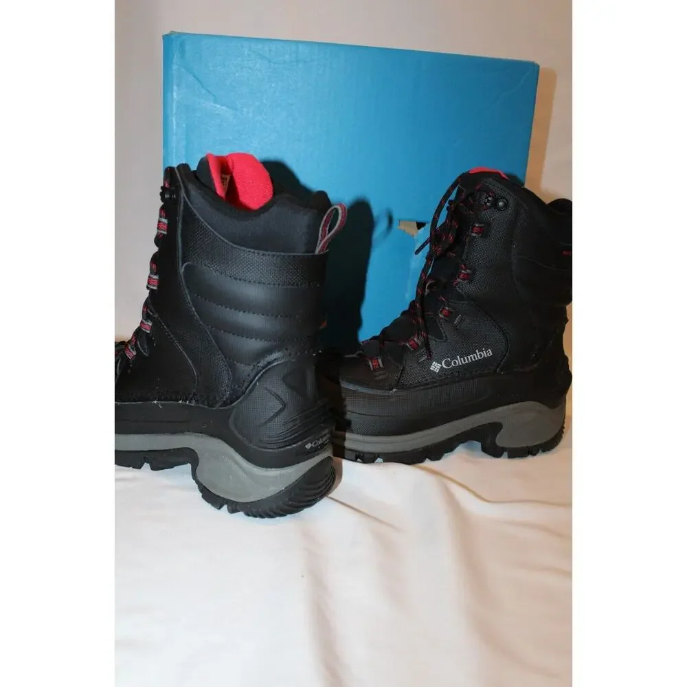 NIB Columbia Men's Bugaboot III Black Snow Boots‎ SZ 8.5 Women's SZ 10.5